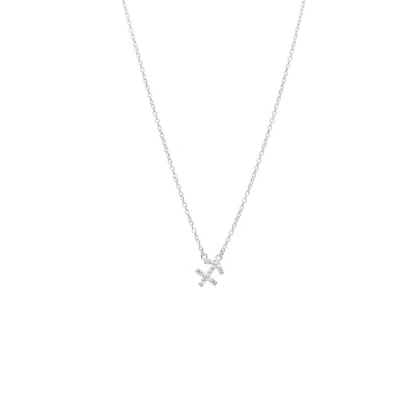 Silk & Steel Sagittarius Necklace image number 0